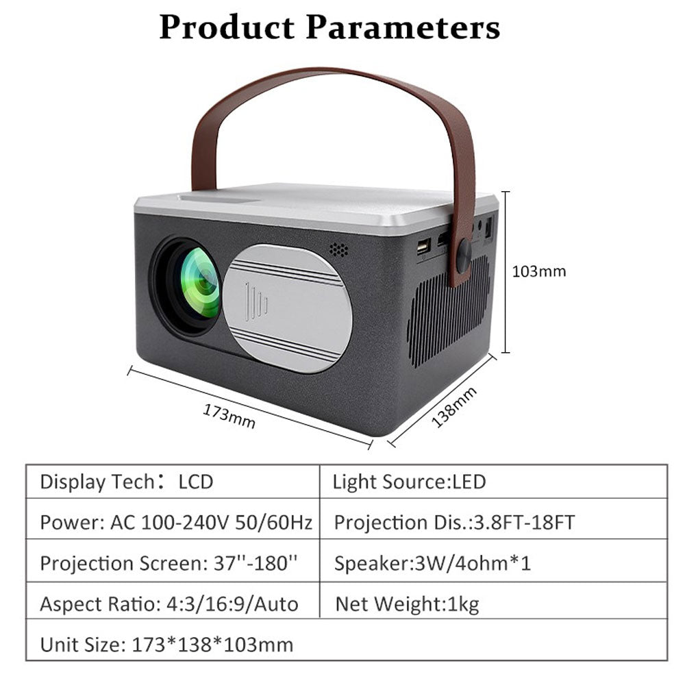 BLJ-480T LED WIFI Projector