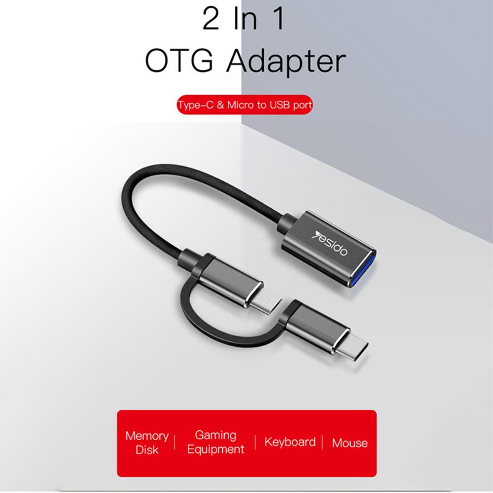 YESIDO 2 in 1 OTG USB 3.0