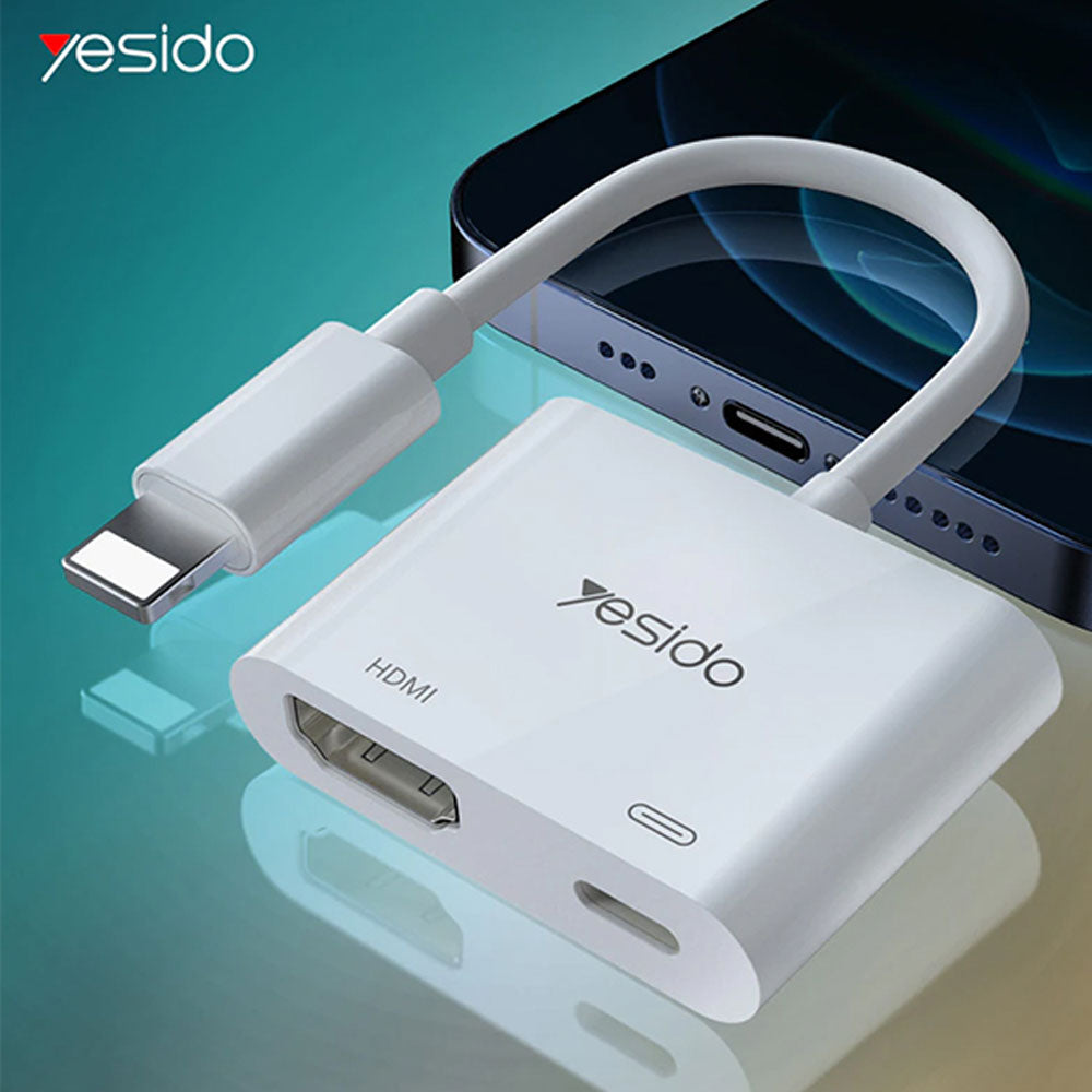 Yesido HM06 Lighting to HDMI Audio & Video Adapter