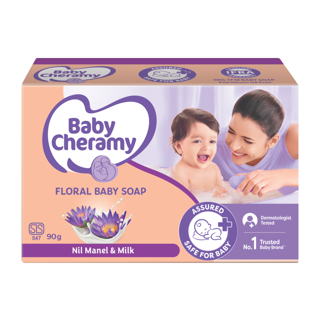 Baby Cheramy Soap Nil Manel & Milk 90g