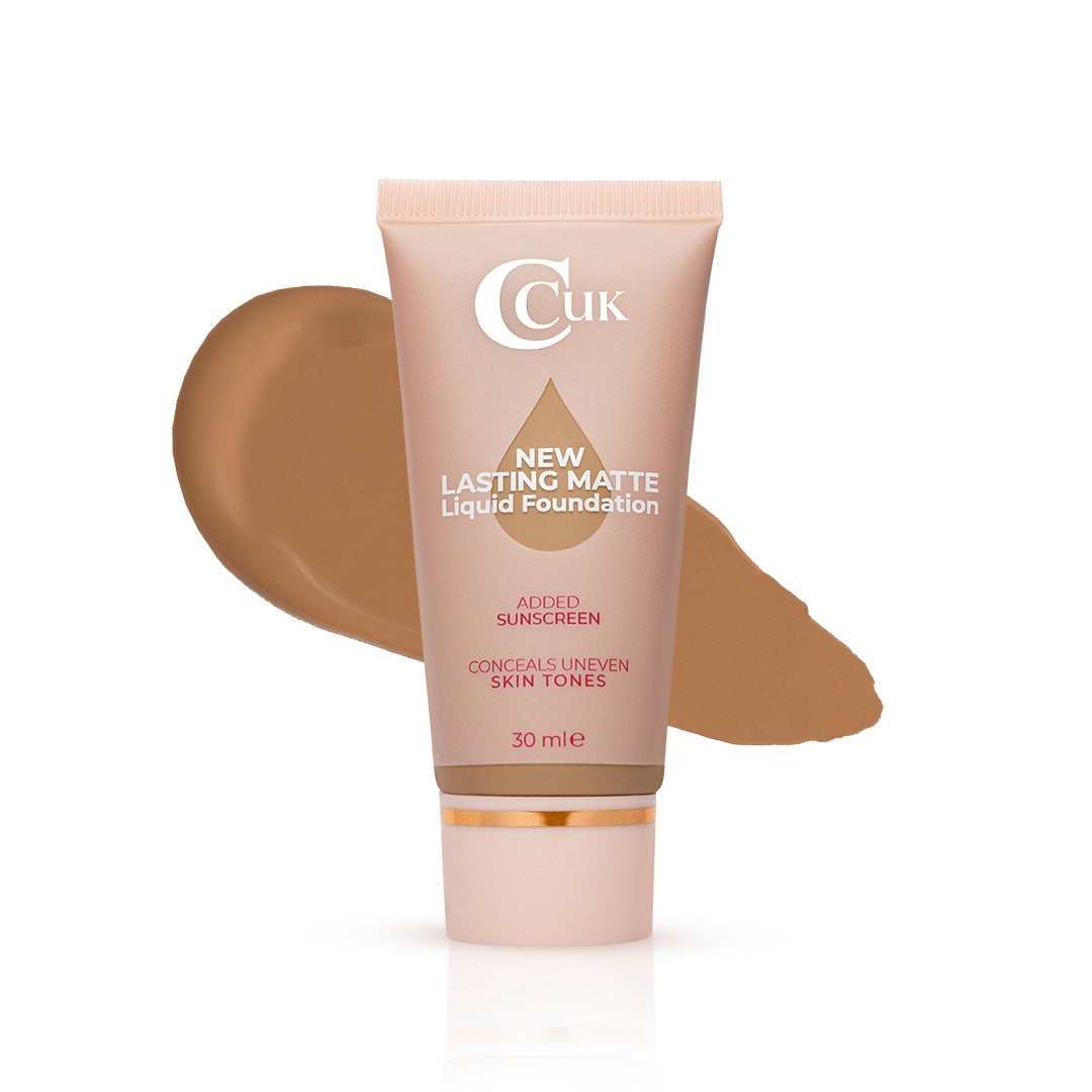 Ccuk Lasting Matte Liquid Foundation - Beige