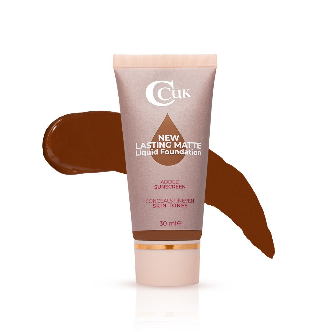 Ccuk Lasting Matte Liquid Foundation - Sahara