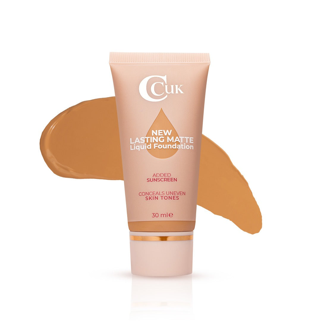 Ccuk Lasting Matte Liquid Foundation - Tawny