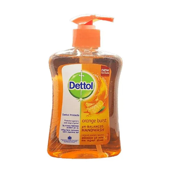 Dettol Hand Wash Pump Orange 200ml