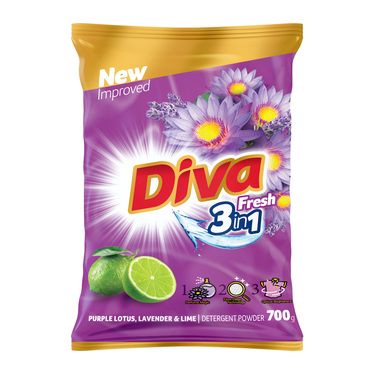 Diva Detergent powder lotus lavender 700g