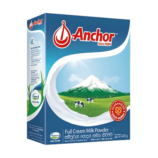 ANCHOR FULL CREAM MILK POWDER 400G