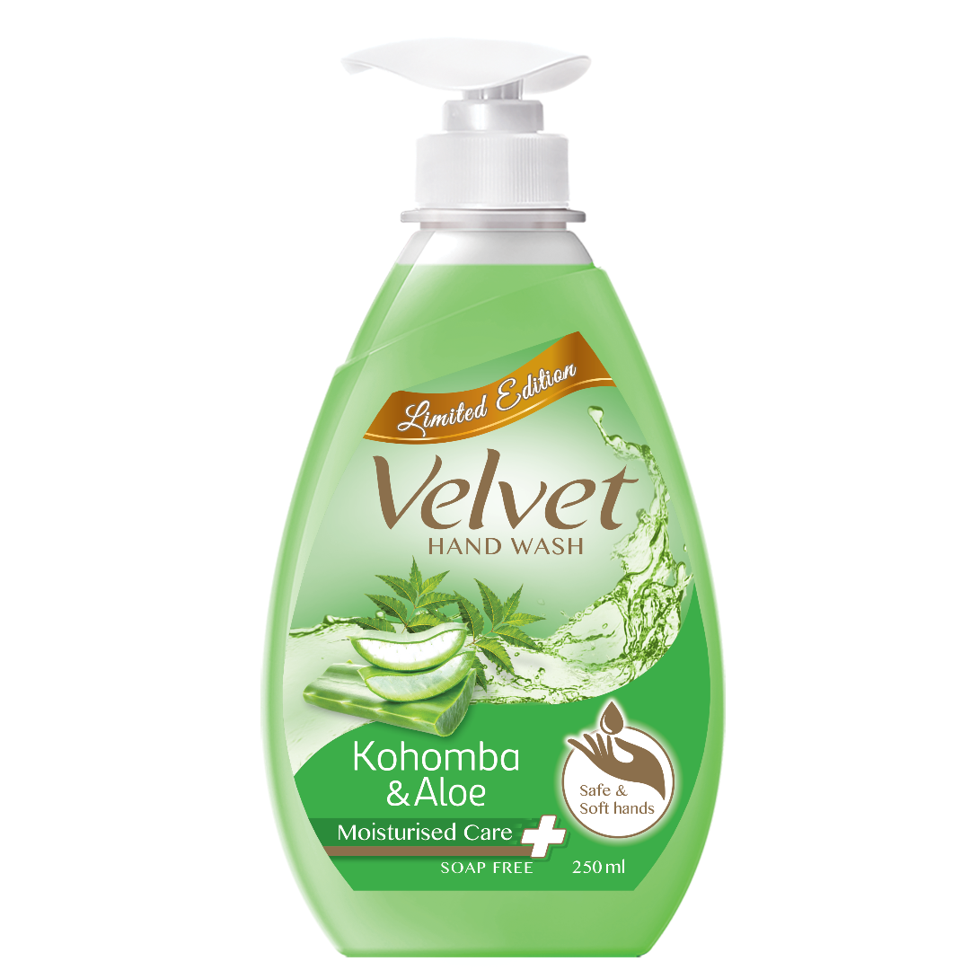 Velvet Hand wash pump Kohomba & ALoe 250ml