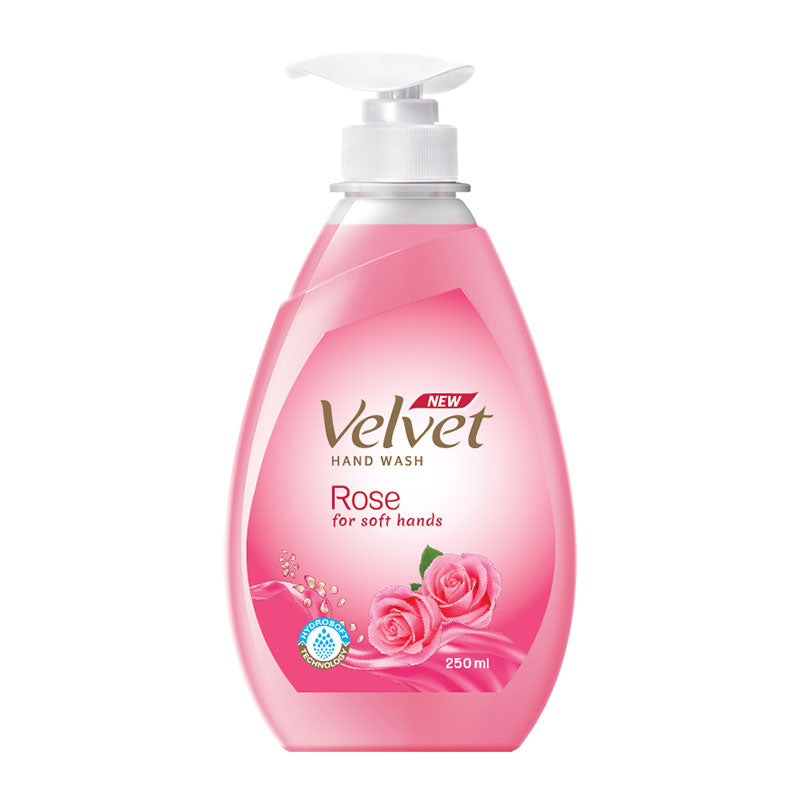 Velvet Hand wash pump Rose 250ml