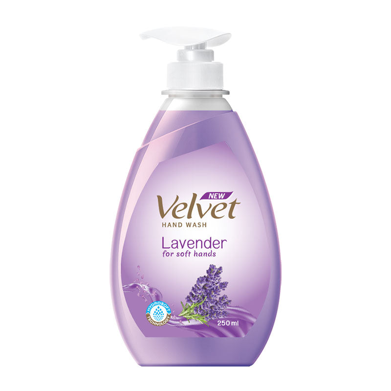 Velvet Hand wash pump Lavender 250ml